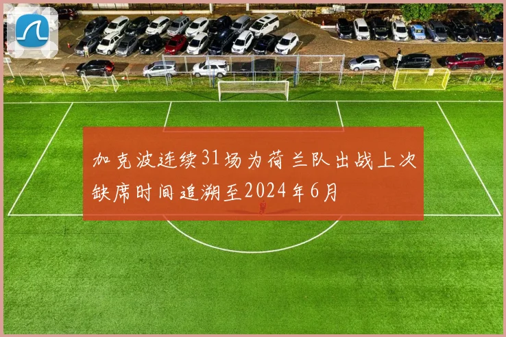 加克波连续31场为荷兰队出战上次缺席时间追溯至2024年6月
